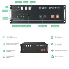 Batería Litio 4.8kWh Pylontech US5000 Plus 48V