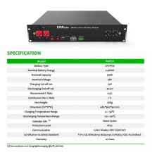 Batería Litio 2.4kWh Dyness B4850 48V