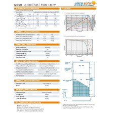 Panel Solar 545W Monocristalino Half Cell PERC