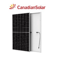 Panel 455w Canadian Solar Monocristalino Black Frame