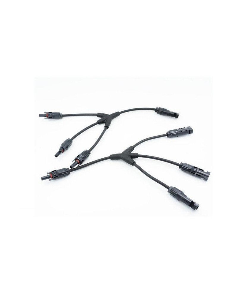 Juego de Conectores MC panel solar PV 3N1 Flex con cable